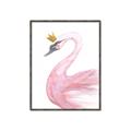 Picture of Pink Swan Queen  _GroupedProduct_Rectangle_Portrait_Mini_ _GroupedProduct_Rectangle_Portrait_Canvas_Framed_