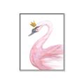 Picture of Pink Swan Queen  _GroupedProduct_Rectangle_Portrait_Mini_ _GroupedProduct_Rectangle_Portrait_Canvas_Framed_
