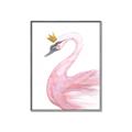 Picture of Pink Swan Queen  _GroupedProduct_Rectangle_Portrait_Mini_ _GroupedProduct_Rectangle_Portrait_Canvas_Framed_