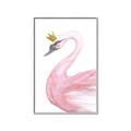 Picture of Pink Swan Queen  _GroupedProduct_Rectangle_Portrait_Mini_ _GroupedProduct_Rectangle_Portrait_Canvas_Framed_