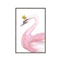 Picture of Pink Swan Queen  _GroupedProduct_Rectangle_Portrait_Mini_ _GroupedProduct_Rectangle_Portrait_Canvas_Framed_