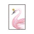 Picture of Pink Swan Queen  _GroupedProduct_Rectangle_Portrait_Mini_ _GroupedProduct_Rectangle_Portrait_Canvas_Framed_
