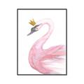 Picture of Pink Swan Queen  _GroupedProduct_Rectangle_Portrait_Mini_ _GroupedProduct_Rectangle_Portrait_Canvas_Framed_