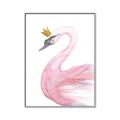 Picture of Pink Swan Queen  _GroupedProduct_Rectangle_Portrait_Mini_ _GroupedProduct_Rectangle_Portrait_Canvas_Framed_