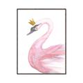 Picture of Pink Swan Queen  _GroupedProduct_Rectangle_Portrait_Mini_ _GroupedProduct_Rectangle_Portrait_Canvas_Framed_