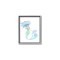 Picture of Mermaid Ana _GroupedProduct_Rectangle_Portrait_Mini_ _GroupedProduct_Rectangle_Portrait_Canvas_Framed_
