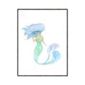 Picture of Mermaid Ana _GroupedProduct_Rectangle_Portrait_Mini_ _GroupedProduct_Rectangle_Portrait_Canvas_Framed_