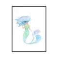 Picture of Mermaid Ana _GroupedProduct_Rectangle_Portrait_Mini_ _GroupedProduct_Rectangle_Portrait_Canvas_Framed_