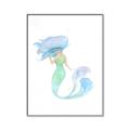 Picture of Mermaid Ana _GroupedProduct_Rectangle_Portrait_Mini_ _GroupedProduct_Rectangle_Portrait_Canvas_Framed_