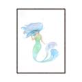 Picture of Mermaid Ana _GroupedProduct_Rectangle_Portrait_Mini_ _GroupedProduct_Rectangle_Portrait_Canvas_Framed_