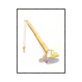 Picture of Crane _GroupedProduct_Rectangle_Portrait_Mini_ _GroupedProduct_Rectangle_Portrait_Canvas_Framed_
