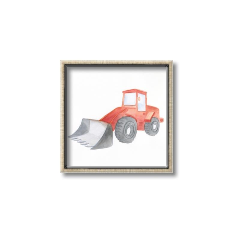 Picture of Tractor  _GroupedProduct_Square_Mini_ _GroupedProduct_Square_Canvas_Framed_