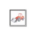 Picture of Tractor  _GroupedProduct_Square_Mini_ _GroupedProduct_Square_Canvas_Framed_