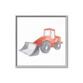 Picture of Tractor  _GroupedProduct_Square_Mini_ _GroupedProduct_Square_Canvas_Framed_