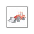Picture of Tractor  _GroupedProduct_Square_Mini_ _GroupedProduct_Square_Canvas_Framed_