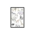 Picture of Zoo  Life _GroupedProduct_Rectangle_Portrait_Canvas_Framed_