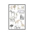 Picture of Zoo  Life _GroupedProduct_Rectangle_Portrait_Canvas_Framed_