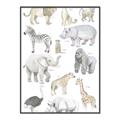 Picture of Zoo  Life _GroupedProduct_Rectangle_Portrait_Canvas_Framed_