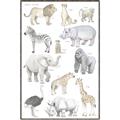Picture of Zoo  Life _GroupedProduct_Rectangle_Portrait_Canvas_Framed_