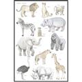 Picture of Zoo  Life _GroupedProduct_Rectangle_Portrait_Canvas_Framed_