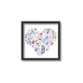 Picture of Colorful Heart I _GroupedProduct_Square_Mini_ _GroupedProduct_Square_Canvas_Framed_