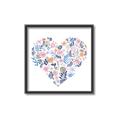 Picture of Colorful Heart I _GroupedProduct_Square_Mini_ _GroupedProduct_Square_Canvas_Framed_