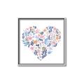 Picture of Colorful Heart I _GroupedProduct_Square_Mini_ _GroupedProduct_Square_Canvas_Framed_