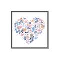 Picture of Colorful Heart I _GroupedProduct_Square_Mini_ _GroupedProduct_Square_Canvas_Framed_