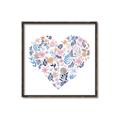 Picture of Colorful Heart I _GroupedProduct_Square_Mini_ _GroupedProduct_Square_Canvas_Framed_