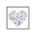 Picture of Colorful Heart I _GroupedProduct_Square_Mini_ _GroupedProduct_Square_Canvas_Framed_