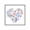Picture of Colorful Heart I _GroupedProduct_Square_Mini_ _GroupedProduct_Square_Canvas_Framed_