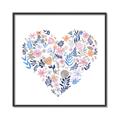 Picture of Colorful Heart I _GroupedProduct_Square_Mini_ _GroupedProduct_Square_Canvas_Framed_