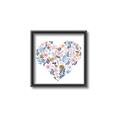 Picture of Colorful Heart II  _GroupedProduct_Square_Mini_ _GroupedProduct_Square_Canvas_Framed_