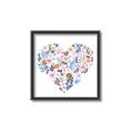 Picture of Colorful Heart II  _GroupedProduct_Square_Mini_ _GroupedProduct_Square_Canvas_Framed_