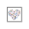 Picture of Colorful Heart II  _GroupedProduct_Square_Mini_ _GroupedProduct_Square_Canvas_Framed_
