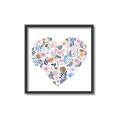 Picture of Colorful Heart II  _GroupedProduct_Square_Mini_ _GroupedProduct_Square_Canvas_Framed_