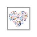 Picture of Colorful Heart II  _GroupedProduct_Square_Mini_ _GroupedProduct_Square_Canvas_Framed_