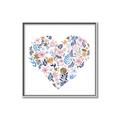 Picture of Colorful Heart II  _GroupedProduct_Square_Mini_ _GroupedProduct_Square_Canvas_Framed_