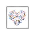 Picture of Colorful Heart II  _GroupedProduct_Square_Mini_ _GroupedProduct_Square_Canvas_Framed_