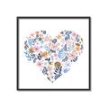Picture of Colorful Heart II  _GroupedProduct_Square_Mini_ _GroupedProduct_Square_Canvas_Framed_