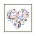 Picture of Colorful Heart II  _GroupedProduct_Square_Mini_ _GroupedProduct_Square_Canvas_Framed_