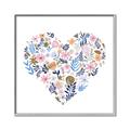 Picture of Colorful Heart II  _GroupedProduct_Square_Mini_ _GroupedProduct_Square_Canvas_Framed_