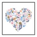 Picture of Colorful Heart II  _GroupedProduct_Square_Mini_ _GroupedProduct_Square_Canvas_Framed_