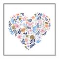 Picture of Colorful Heart II  _GroupedProduct_Square_Mini_ _GroupedProduct_Square_Canvas_Framed_