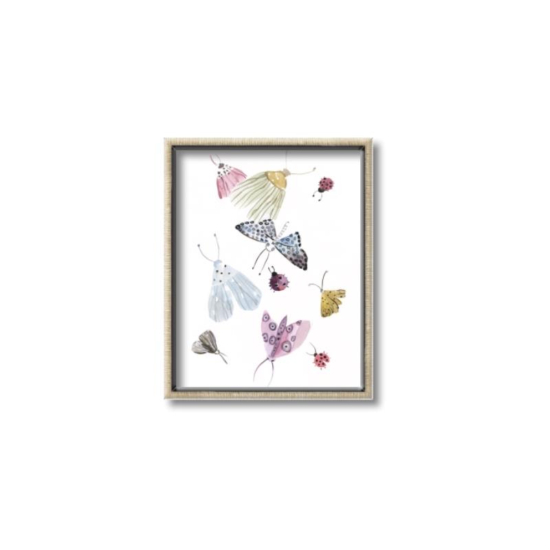 Picture of Fun Insects _GroupedProduct_Rectangle_Portrait_Mini_ _GroupedProduct_Rectangle_Portrait_Canvas_Framed_