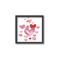 Picture of Red Hearts _GroupedProduct_Square_Mini_ _GroupedProduct_Square_Canvas_Framed_