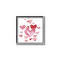 Picture of Red Hearts _GroupedProduct_Square_Mini_ _GroupedProduct_Square_Canvas_Framed_