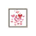 Picture of Red Hearts _GroupedProduct_Square_Mini_ _GroupedProduct_Square_Canvas_Framed_