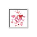 Picture of Red Hearts _GroupedProduct_Square_Mini_ _GroupedProduct_Square_Canvas_Framed_