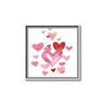 Picture of Red Hearts _GroupedProduct_Square_Mini_ _GroupedProduct_Square_Canvas_Framed_